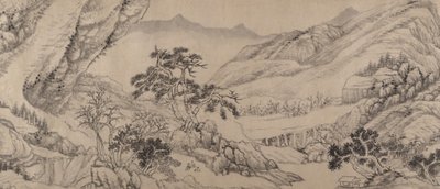 Matkalla purojen ja vuorten keskellä, 1680. tekijältä Liu Yu