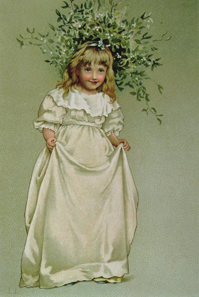 Mistelin alla, 1800-luku tekijältä Lizzie Mack