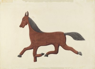 Horse Weather Vane, luultavasti 1938. tekijältä Lloyd Broome