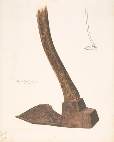 Adze, 1938. tekijältä Lloyd Charles Lemcke