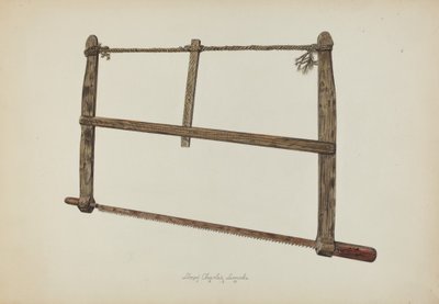 Coopersmith Saw, 1938. tekijältä Lloyd Charles Lemcke