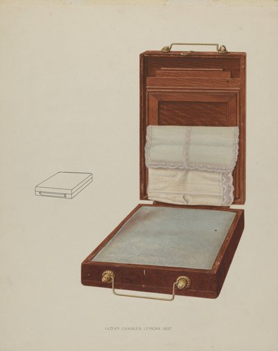 Tyynyvarsipidike, 1937. tekijältä Lloyd Charles Lemcke