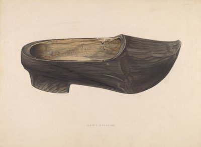 Puukenkä, 1937. tekijältä Lloyd Charles Lemcke