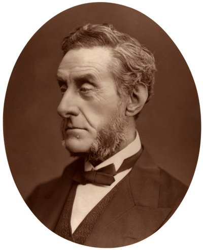 Anthony Ashley-Cooper, Shaftesburyn 7. Earl, brittiläinen poliitikko ja hyväntekijä, 1876. tekijältä Lock and Whitfield