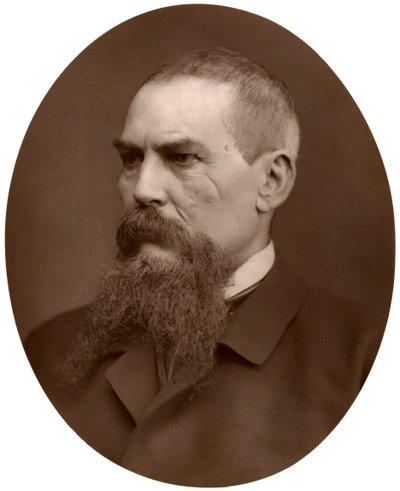 Kapteeni Richard Burton, brittiläinen tutkimusmatkailija, kirjailija, sotilas ja diplomaatti, 1876. tekijältä Lock and Whitfield