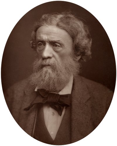 Charles Thomas Newton, CB, DCL, arkeologian professori University College Londonissa, 1883. tekijältä Lock and Whitfield