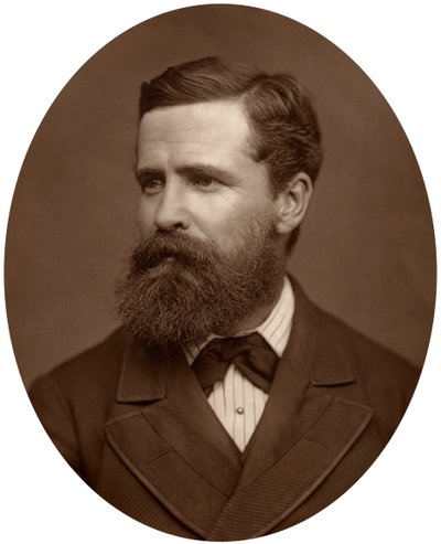 Komentaja Verney Lovett Cameron, tutkimusmatkailija, 1878. tekijältä Lock and Whitfield