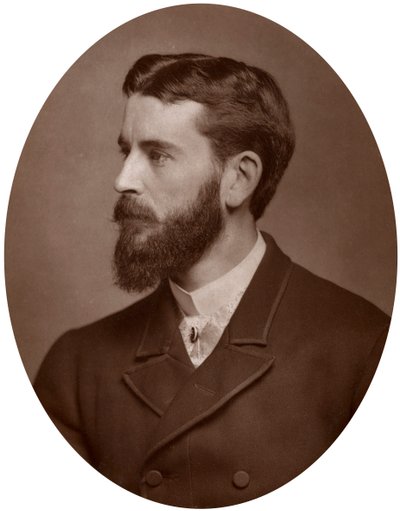 Frank Dicksee, ARA, englantilainen taidemaalari ja kuvittaja, 1883. tekijältä Lock and Whitfield
