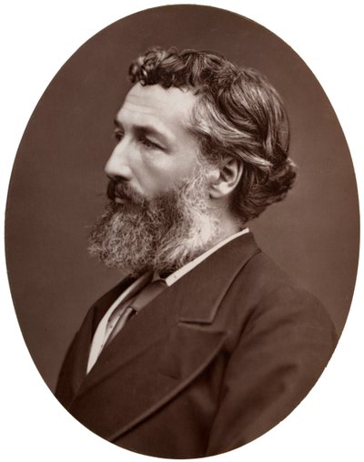 Frederick Leighton, brittiläinen taiteilija ja kuninkaallinen akateemikko, 1877. tekijältä Lock and Whitfield