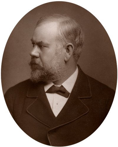 Henry Hugh Armstead, RA, brittiläinen kuvanveistäjä ja kuvittaja, 1883. tekijältä Lock and Whitfield