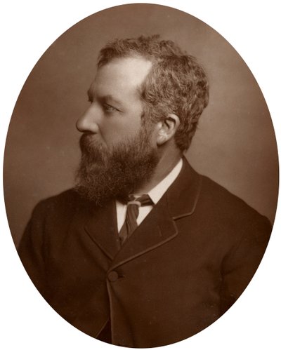 John MacWhirter, ARA, HRSA, skotlantilainen taidemaalari, 1883. tekijältä Lock and Whitfield