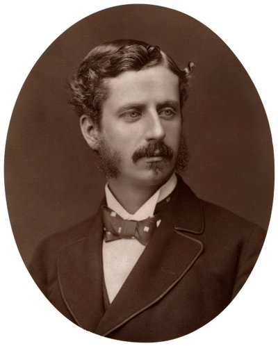 Lordi George Hamilton, kansanedustaja, Intian alivaltiosihteeri, 1876. tekijältä Lock and Whitfield