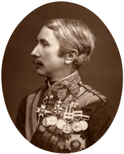 Kenraalimajuri Sir Garnet Wolseley, KCB, brittiläinen sotilas, 1876. tekijältä Lock and Whitfield