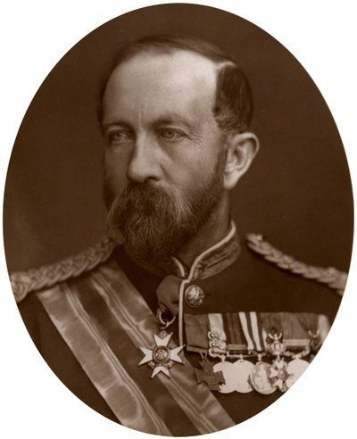 Kenraalimajuri Sir Henry Evelyn Wood, VC, KCB, brittiläinen sotilas, 1883. tekijältä Lock and Whitfield