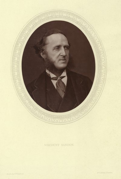 Harrowbyn jaarlin Dudley Ryderin muotokuva tekijältä Lock and Whitfield