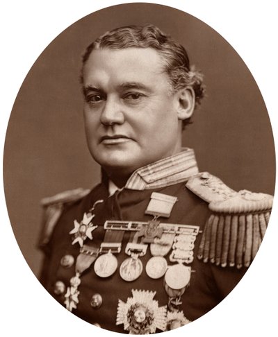 Kontra-amiraali Sir William Nathan Wright Hewett, 1882. tekijältä Lock and Whitfield