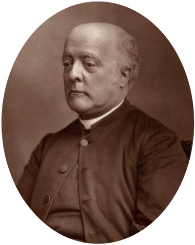 Pastori Frederick A Gore Ouseley, Bart, musiikin professori Oxfordin yliopistossa, 1883. tekijältä Lock and Whitfield