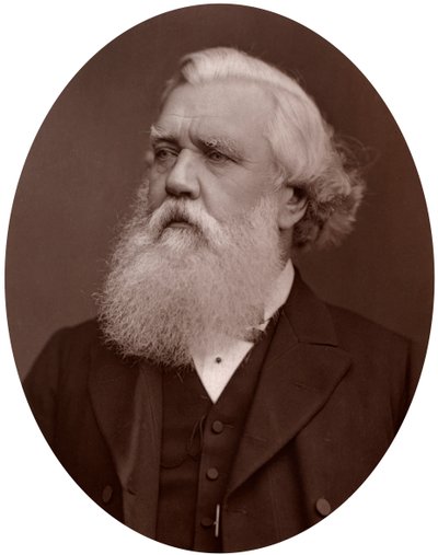 Oikea Hon Austen Henry Layard DCL, Britannian suurlähettiläs Konstantinopolissa, 1877. tekijältä Lock and Whitfield
