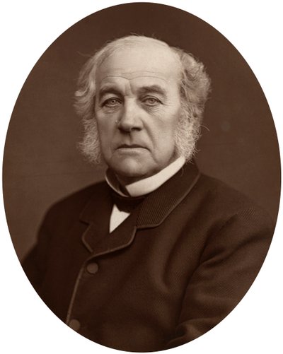 Samuel Morley, kansanedustaja, teollisuusmies ja poliitikko, 1882. tekijältä Lock and Whitfield