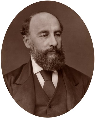 Sir George Strong Nares, arktinen tutkimusmatkailija, 1878. tekijältä Lock and Whitfield
