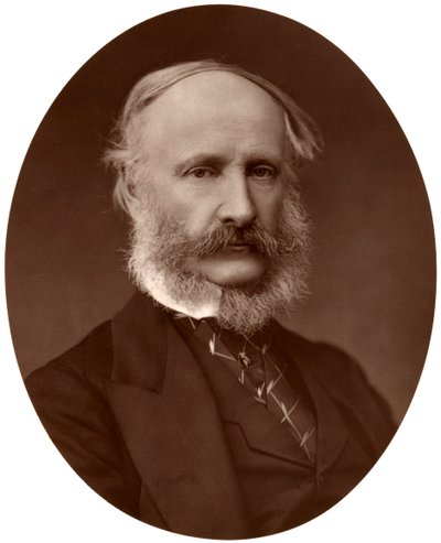 Sir James Macnaghten Hogg, Bart, kansanedustaja, KCB, Metropolitan Board of Works puheenjohtaja, 1876. tekijältä Lock and Whitfield