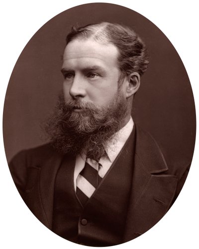 Sir John Lubbock, Bart, kansanedustaja, FRS, Lontoon yliopiston varakansleri, 1877. tekijältä Lock and Whitfield