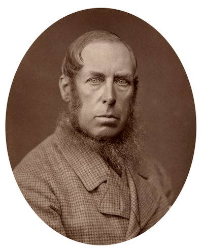 Sir Robert Porrett Collier, Privy Councilin oikeuskomitean tuomari, 1880. tekijältä Lock and Whitfield