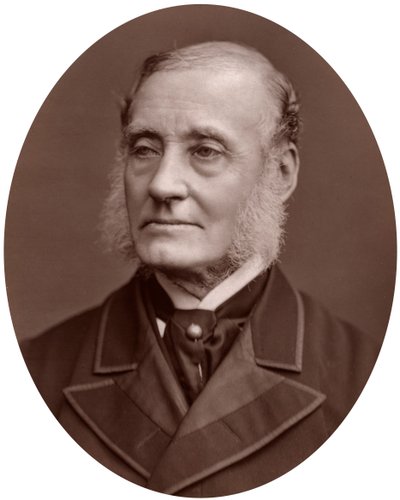 Sir Rutherford Alcock, brittiläinen diplomaatti ja Royal Geographical Societyn presidentti, 1877. tekijältä Lock and Whitfield