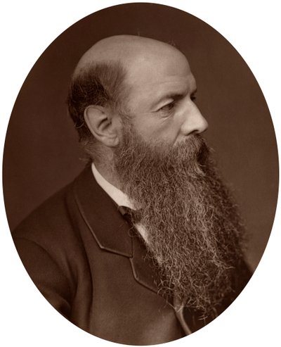 Sir Wilfrid Lawson, poliitikko, Carlislen kansanedustaja, 1882. tekijältä Lock and Whitfield