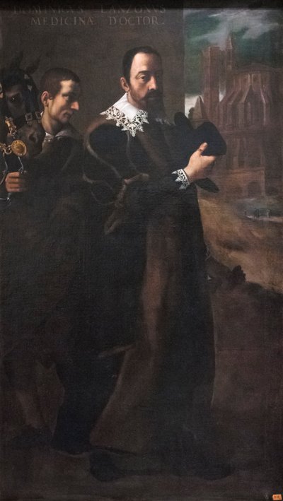 Domenico Lanzonin muotokuva (öljy kankaalle) tekijältä Lodovico (attr. to) Carracci