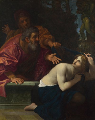 Susanna ja vanhimmat, 1616 tekijältä Lodovico Carracci