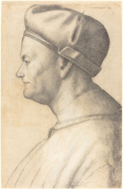 Miehen profiili tekijältä Lombard 16th Century
