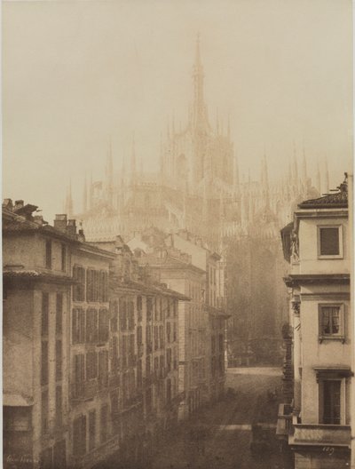 Katedraali Corso Francescosta, Milanosta, 1857. tekijältä Léon Gérard