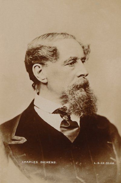Charles Dickens, 1867. tekijältä London Stereoscopic and Photographic Co