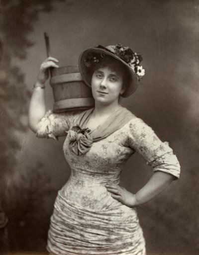 Leonora Braham, brittiläinen oopperalaulaja ja näyttelijä, 1882. tekijältä London Stereoscopic and Photographic Co
