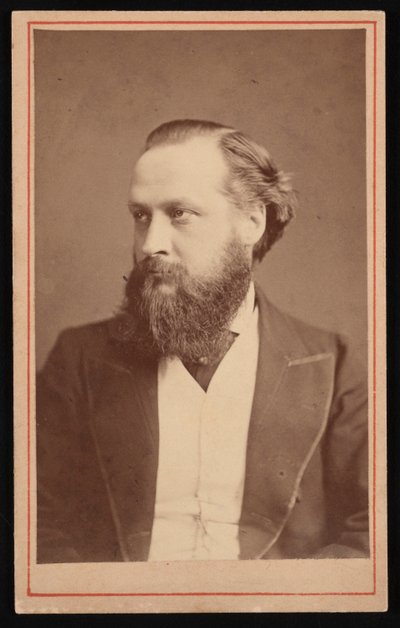 Tohtori Henry Maudsleyn muotokuva 1835-1918, 1873-1876. tekijältä London Stereoscopic and Photographic Co