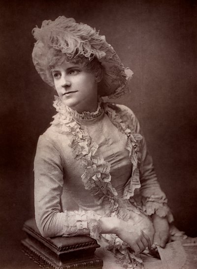 Violet Cameron, brittiläinen näyttelijä, 1882 tekijältä London Stereoscopic and Photographic Co