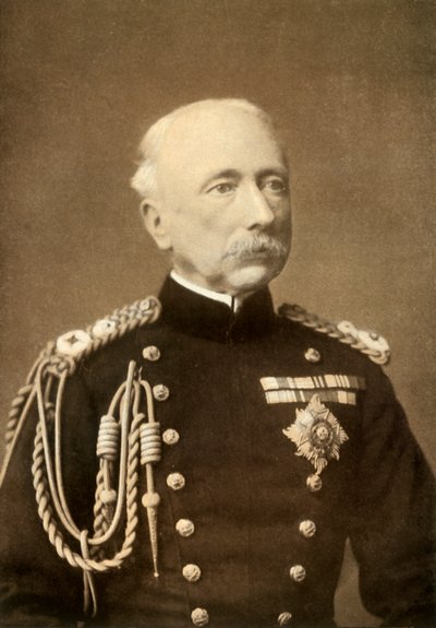 "Viskreivi Wolseley, Britannian armeijan komentaja", 1900. tekijältä London Stereoscopic and Photographic Co
