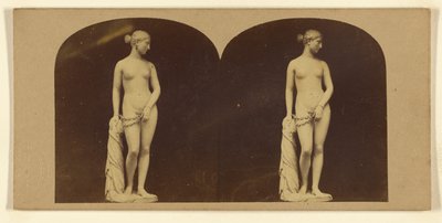 Kreikkalainen orja. Hiram Powers. tekijältä London Stereoscopic and Photographic Company