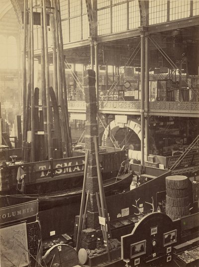 Näkymä vuoden 1862 näyttelyn taiteesta tekijältä London Stereoscopic and Photographic Company