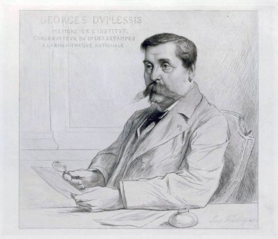 Georges Duplessis tekijältä Leopold Flameng
