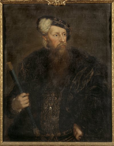 Gustave I Vasa de Suede - Muotokuva Ruotsin kuninkaan Kustaa I:stä (1496-1560), Pasch, Lorenz, nuorempi (1733-1805). Öljy kankaalle, n. 1768. Mitat: 98,5x78,5 cm. Tukholman kansallismuseo tekijältä Lorens the Younger Pasch