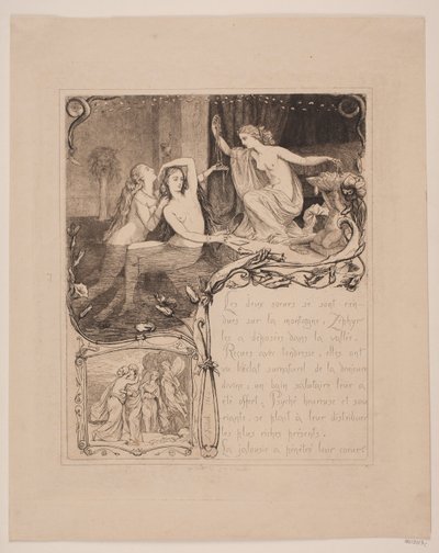 Kuva nro 7 asti "Cupid and Psyche" tekijältä Lorenz Frølich