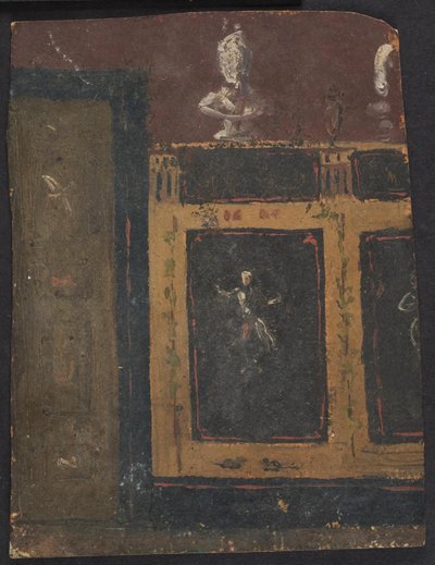 Valhøjin seinäkoristeet 1838/1839 tekijältä Lorenz Frølich
