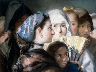 Madrileños, tekijältä Lorenzo Baldissera Tiepolo
