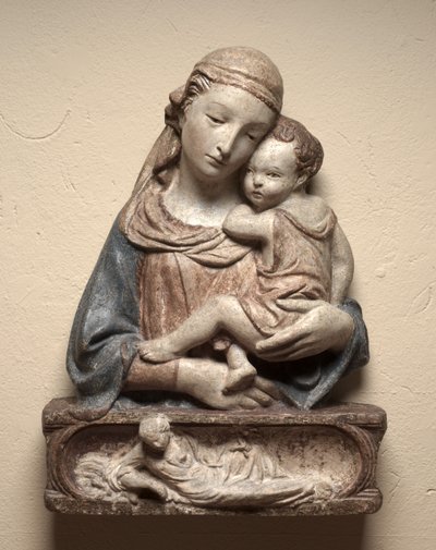Madonna ja lapsi, n. 1450. tekijältä Lorenzo Ghiberti