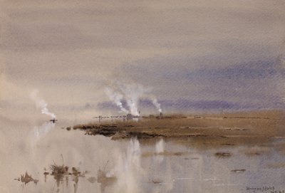 Luonnos Potomacista, 1883. tekijältä Lorenzo J. Hatch