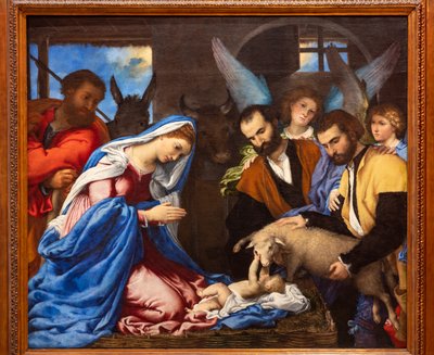 Paimenten palvonta tekijältä Lorenzo Lotto