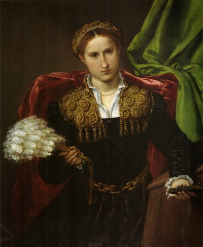 Muotokuva Laura da Polasta, Febo da Brescian vaimosta. tekijältä Lorenzo Lotto