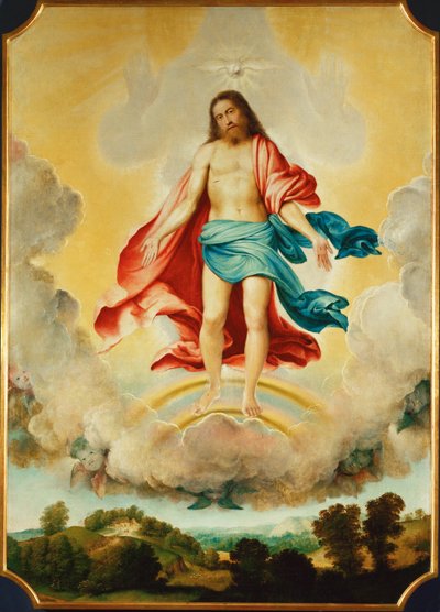 Pyhä kolminaisuus (maalaus kankaalle) tekijältä Lorenzo Lotto